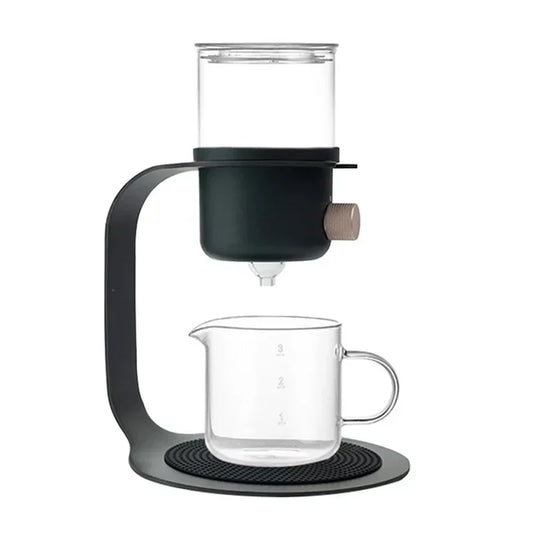 Household Glass Teapot – Drip Filter Ice Drop Cold Extraction Coffee & Tea Pot