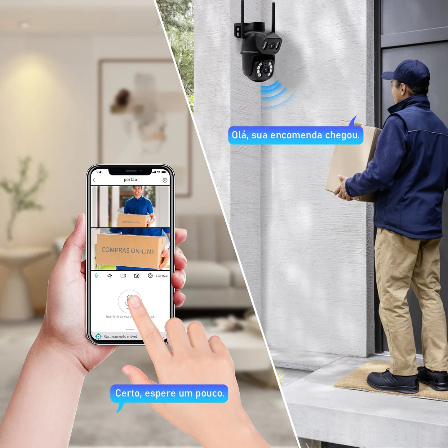 Worried About What Happens When You’re Not Home? Discover Total Peace of Mind with the 4K 360° Smart Security Camera